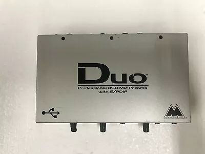 M-Audio Duo USB Audio Interface Preamp With S/PDIF Not Ac Adapter  • $79.99