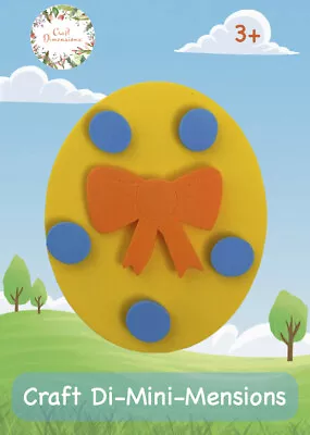 £4.99 • Buy Easter Egg Craft Foam Handmade Card Kit For Young Children. Makes 5. Age 3+