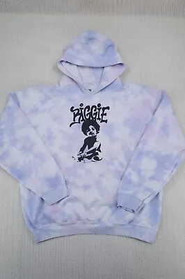 Notorious BIG Hoodie Sweatshirt Men Large Purple Tie Dye Biggie Smalls Rap Music • $23.95