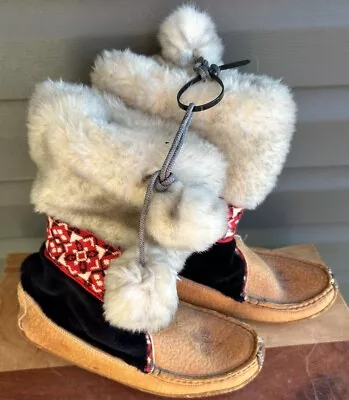 Vintage Greb Mukluk Size 9 Women’s Eskimo Boot • $55