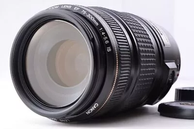 Near Mint Canon EF 75-300mm F/4-5.6 IS USM AF Telephoto ZOOM Lens From Japan • $281.47