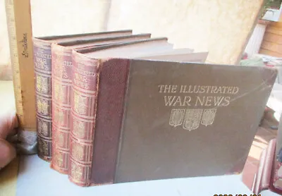 3Vols The ILLUSTRATED WAR NEWSPICTORIAL RECORD Of The GREAT WAR1914-15Illust • £120.64