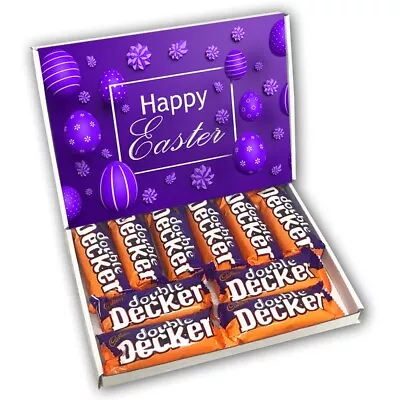 Cadbury Double Decker Milk Chocolate Easter Gift Box Hamper Gift Present • £11.99