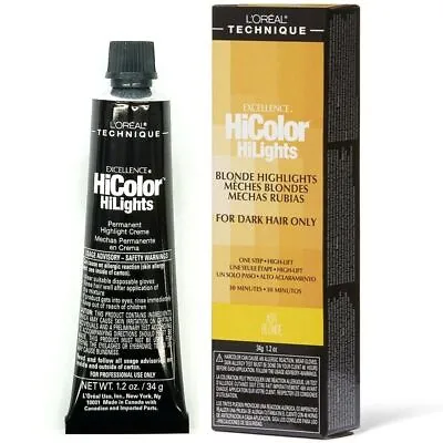 L'Oreal Excellence HiColor HiLights For Dark Hair 1.2 Oz Ash Blonde • $7.99