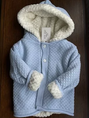 Zip Zap Baby Boy Cardigan Jacket 18-24 Months • £16