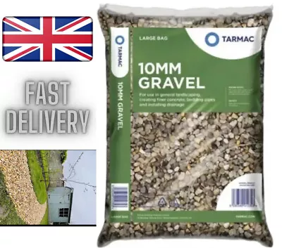 £14.49 • Buy 10mm Gravel 25kg Bags For Garden Edging Driveway Paths Pea Shingle Cement Mix