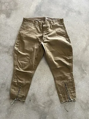 Vintage American? Field Pants Army Breeches Sheriff VGUC • $29.24