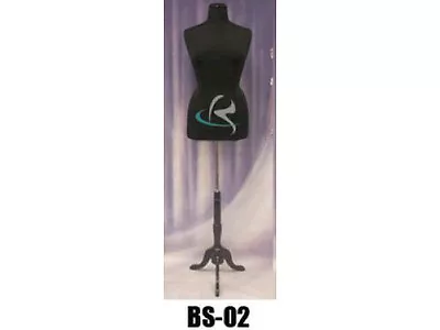 Female Size 14-16 Mannequin Manequin Manikin Dress Form #F14/16BK+BS-02BKX • $115