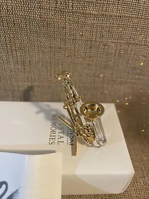 Swarovski Crystal Memories Classics Saxophone With Stand Box • $35