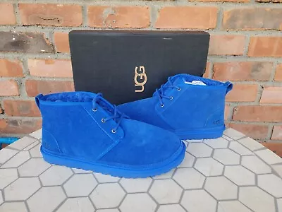 Ugg Neumel Men’s Dive Blue/ Chukka Ankle Boots Size 13 Authentic/ Brand New • $60