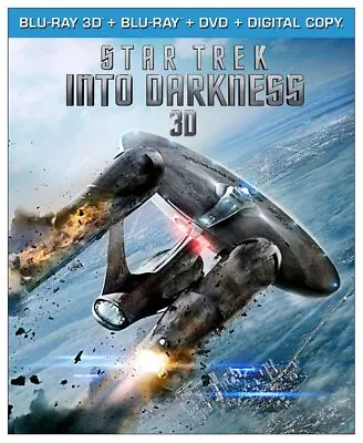 Star Trek Into Darkness (Blu-ray 3D + Blu-ray + DVD + Digi (Blu-ray) (US IMPORT) • $30.16