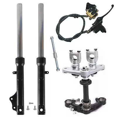 520mm Front Forks Triple Tree Disc Brake For CRF50 XR50 50-150cc Pit Dirt Bike • $195.37