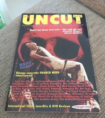 £9.99 • Buy Is It Uncut? Magazine # 9 ~ Horror & Exploitation Dvd & Video Reviews