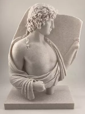 Roman Sculpture Relief Of Antinous 9.8 Inch/250 Mm Museum Replica • $39.95