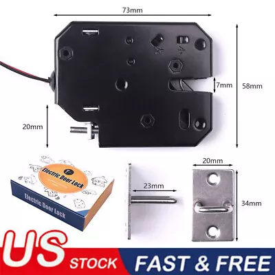  K01 12V DC 2A Electric Magnetic Intelligent Cabinet Electromagnetic Door Lock • $9.49