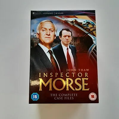 Inspector Morse The Complete Case Files DVD Boxset ITV John Thaw Classic British • £13.45