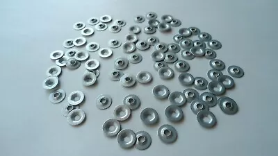 25 Push-on Flat Emblem Retainers! Old School Classic/vintage  Vehicles-car Truck • $8.95