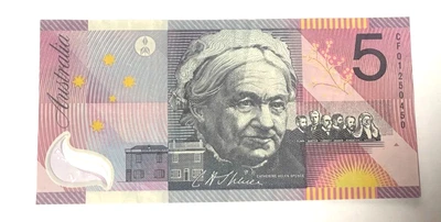 $11.50 • Buy Australia Federation 2001 - 5 Dollar Note - Henry Parkes Catherine Helen Spence✨