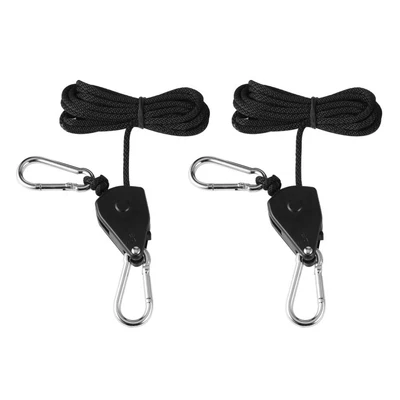 £10.89 • Buy Swiftair 68kg Rope Ratchet Pair Of Hangers CFL Reflectors HPS MH Lightsr UK