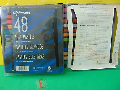 2 Pack Vintage AlphaColor Soft Pastels 24 Sticks Each Made In USA Unused • $35.99