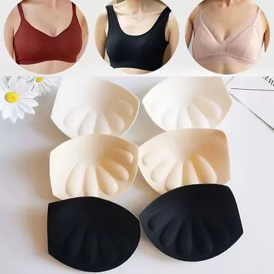 Swimsuit Breast Intimates Accessories Latex Bra Pad Chest Enhancers Bra Padding • $5.01