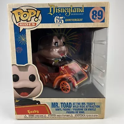 Mr. Toad's Wild Ride  Funko POP! Disneyland Resort 65th Anniversary  NIB #89 • $19.95