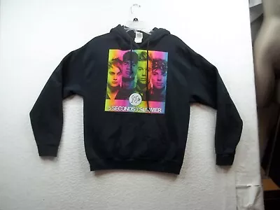 5 Seconds Of Summer Hoodie Sweatshirt Adult Sz M Black Pullover Concert Band • $23.39