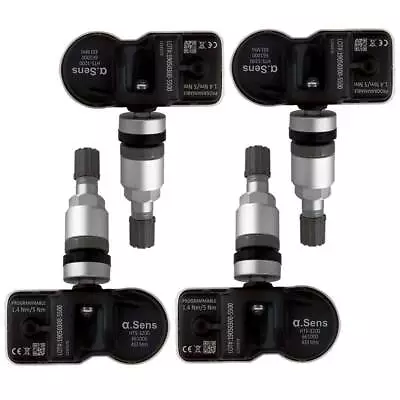 $305.80 • Buy 4 TPMS Sensors Silber For Ssangyong Musso Rexton Tivoli XLV Plug&play Tyre Valve