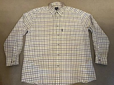 Le Chameau Shirt Mens XXL Check Flannel Casual Hunting Shooting Button Down 2XL • £29.99