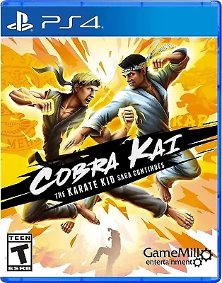 $29.95 • Buy Cobra Kai: The Karate Kid Saga Continues PS4 Playstation 4 Brand New Sealed