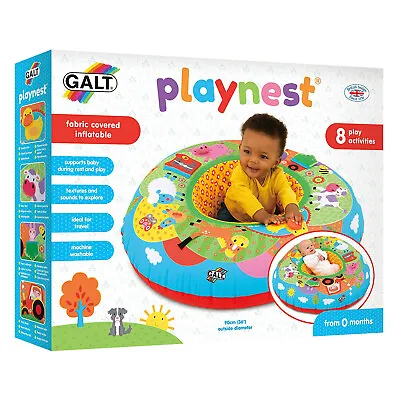 £25.93 • Buy Galt Farm Playnest Fabric Farm Inflatable Baby Playmat Ring B-GOODS