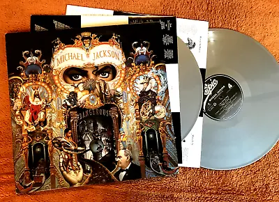 Michael Jackson Dangerous 2 Lp Silver Ltd Ed Double Album '91 '21 Epic Legacy NM • $59