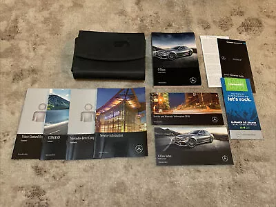 2018 Mercedes Benz C Class Owners Manual With Case OEM Free Shipping • $33.50