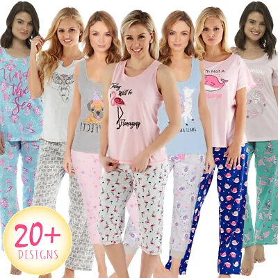 £9.77 • Buy Ladies Pyjamas Ladies Pyjama Set Ladies Long Sleeve Pyjamas Ladies Short Sleeve