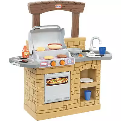 Little Tikes Cook 'n Play Outdoor BBQ Grill12-Piece Plastic Outdoor Pretend Play • $68.12