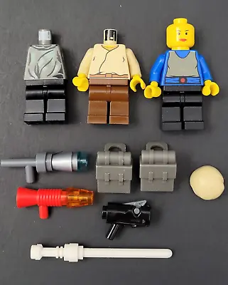 $14.39 • Buy Lego Star Wars Minifigures Lot Parts Accessories Luke Padme Anakin Lightsaber