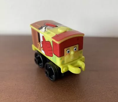 THOMAS & FRIENDS Mini Train Engine 2016 SPONGEBOB Toby As SPONGEBOB • $14.99