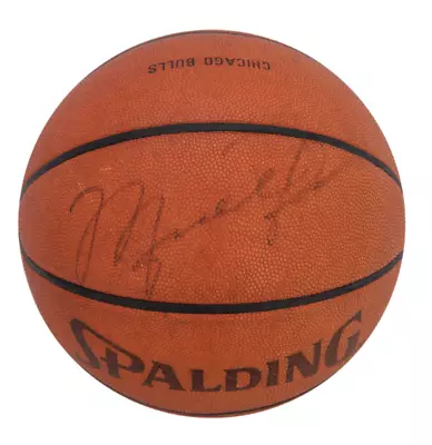 Michael Jordan  1984-92 Game Used  Signed Autographed NBA Basketball PSA & Mears • $9999.99