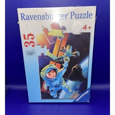 Ravensburger Space Adventure Jig Saw Puzzle 35 Piece Interlocking 2008 Sealed • $16