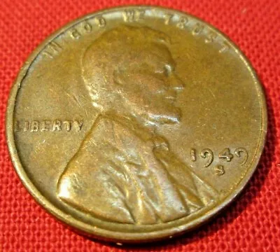 $1.49 • Buy 1949 S Lincoln Wheat Cent - G Good To VF Very Fine