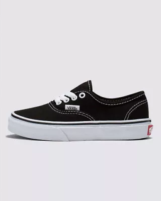 Shoes Vans Authentic Kids- 12US -Black Black • $47.96