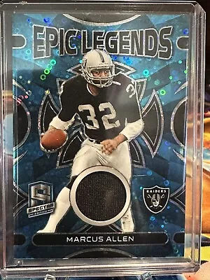 2023 Panini Spectra Epic Legends Marcus Allen Patch /60 Raiders • $0.99