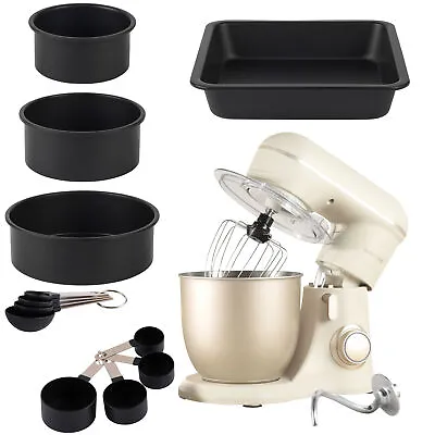 Salter Stand Mixer Baking Set Non-Stick Cake Tins Measuring Cups & Spoons • £124.99