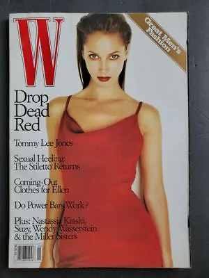 1997 W Magazine C TURLINGTON Chris Cuomo KATE MOSS Nastassja Kinski Amy Wesson • $39.99