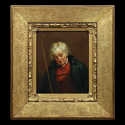 Antique C.1790 Portrait Painting Of John Metcalf Blind Jack Of Knaresborough • £1200