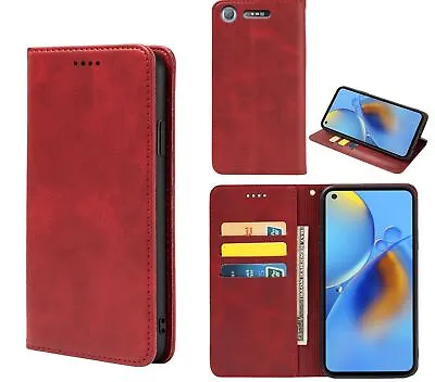 $9.50 • Buy Sony Xperia Xz1 Pu Leather Slim Flip Case Concealed Magnet
