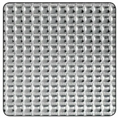 Textured Aluminium Sheets Square Embossed Pattern 500mm 1000mm Sizes • £32.49