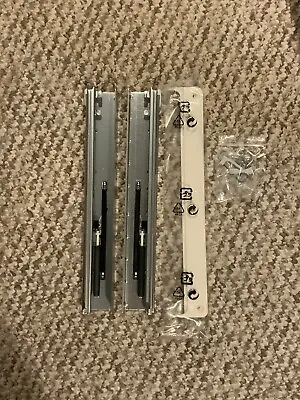 Brand New Ikea 35cm Komplement Soft Close Drawer Runners + Fixings Cover Plates • £20