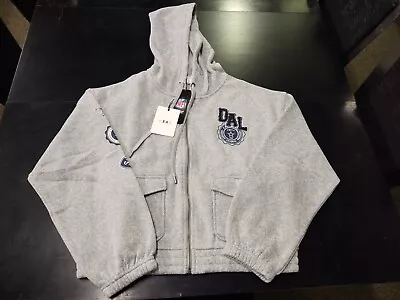 Dallas Cowboys Wear By Erin Andrews Sleeve Full-Zip Hoodie Jacket Size XL • $20