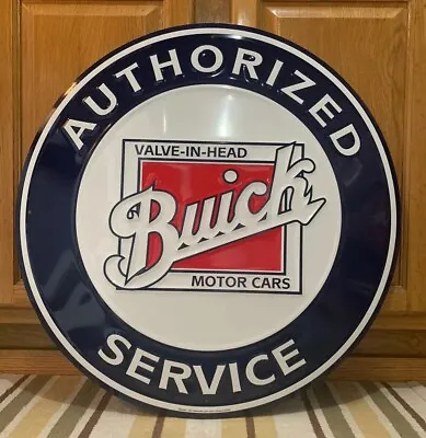 Buick Car Service Metal Sign Garage Vintage Style Wall Decor Tools Oil Gas Bar • $62